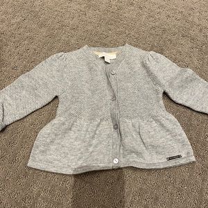 Infant Burberry sweater top- Never worn